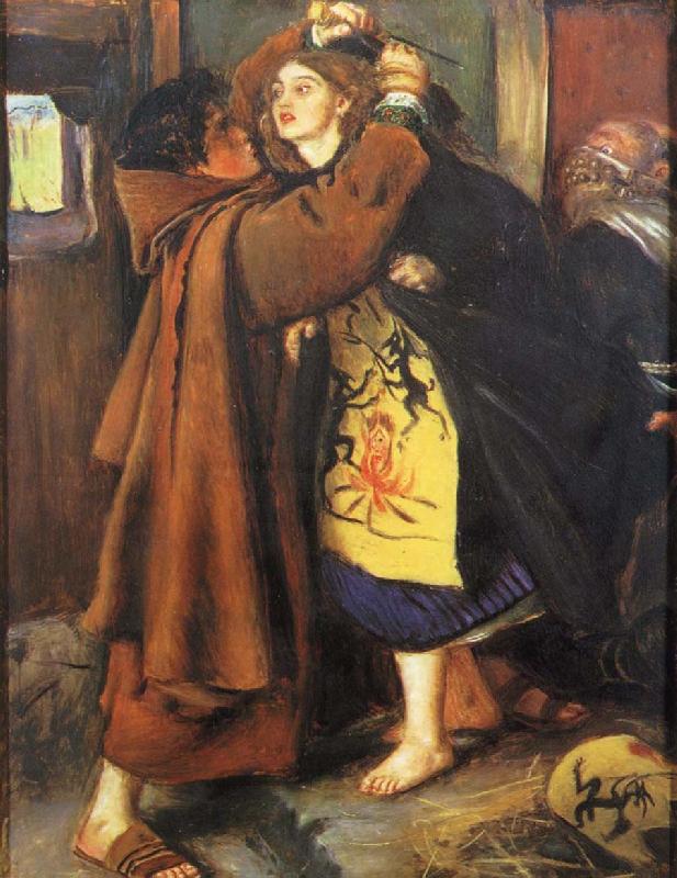 Sir John Everett Millais Escape of a Heretic France oil painting art